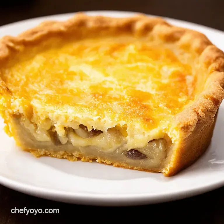 Caramelized Onion Gruy&egrave;re Quiche