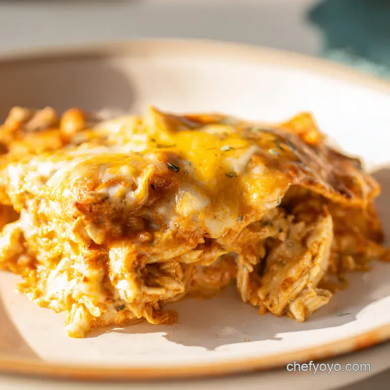 Cheesy Chicken Enchilada Casserole Recipe Fiesta in Minutes