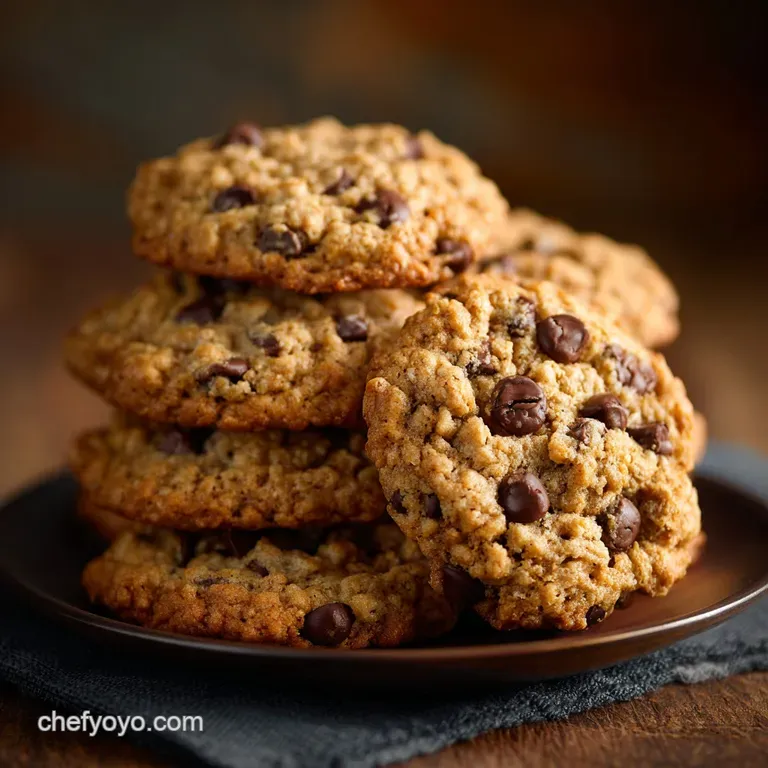 The Ultimate Chewy Oatmeal Chocolate Chip Cookies a Proper Classic presentation