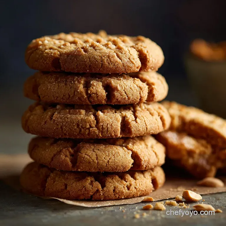 Chewy Peanut Butter Cookies: Soft Centers and Classic Criss-Cross Charm