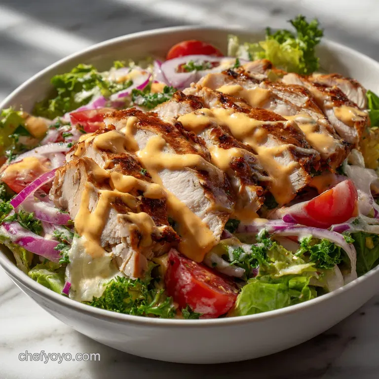 The Ultimate Chipotle Ranch Chicken Salad Smoked Bbq Chicken Sa presentation