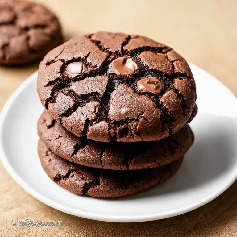 Chocolate Crinkle Cookies