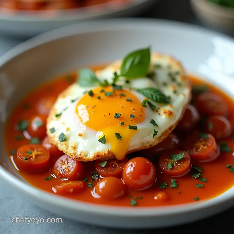 Chorizo and Sweet Pepper Baked Eggs with Smoked Paprika