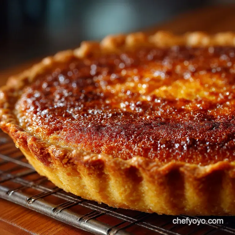 The Classic Southern Chess Pie Rich Tangy and Utterly Divine presentation