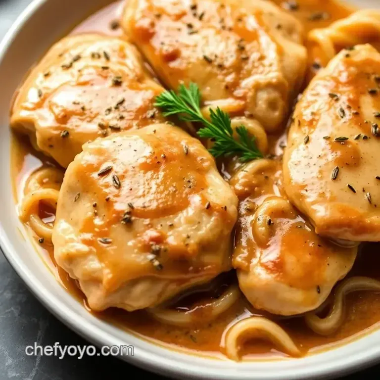 Classic Chicken Marsala: an Italian Staple Made Easy presentation