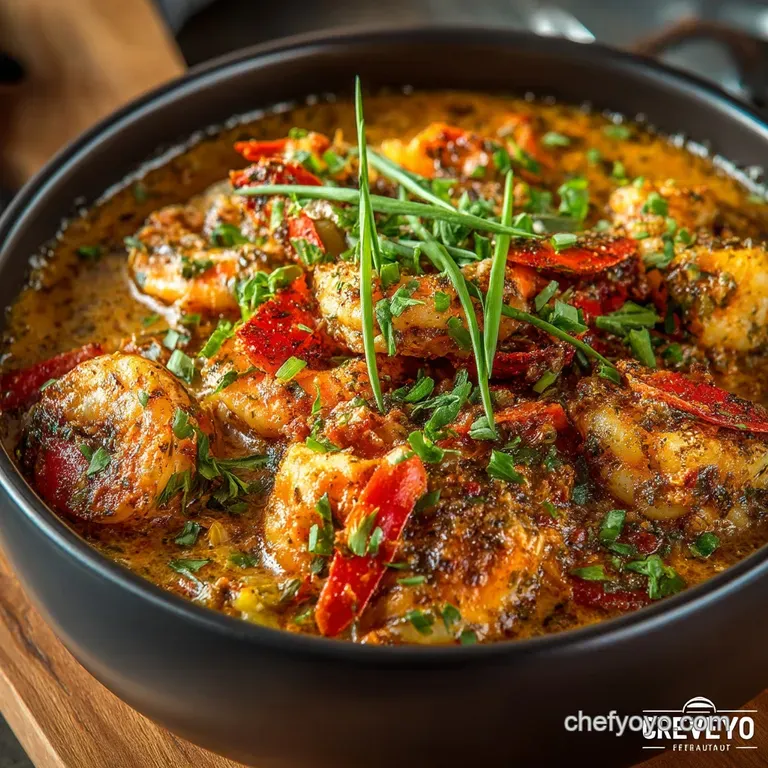 Bayou Brilliance Chefs Authentic Crawfish Étouffée