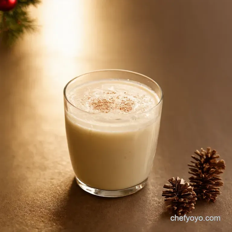 Classic Creamy Eggnog A Taste of Christmas Cheer