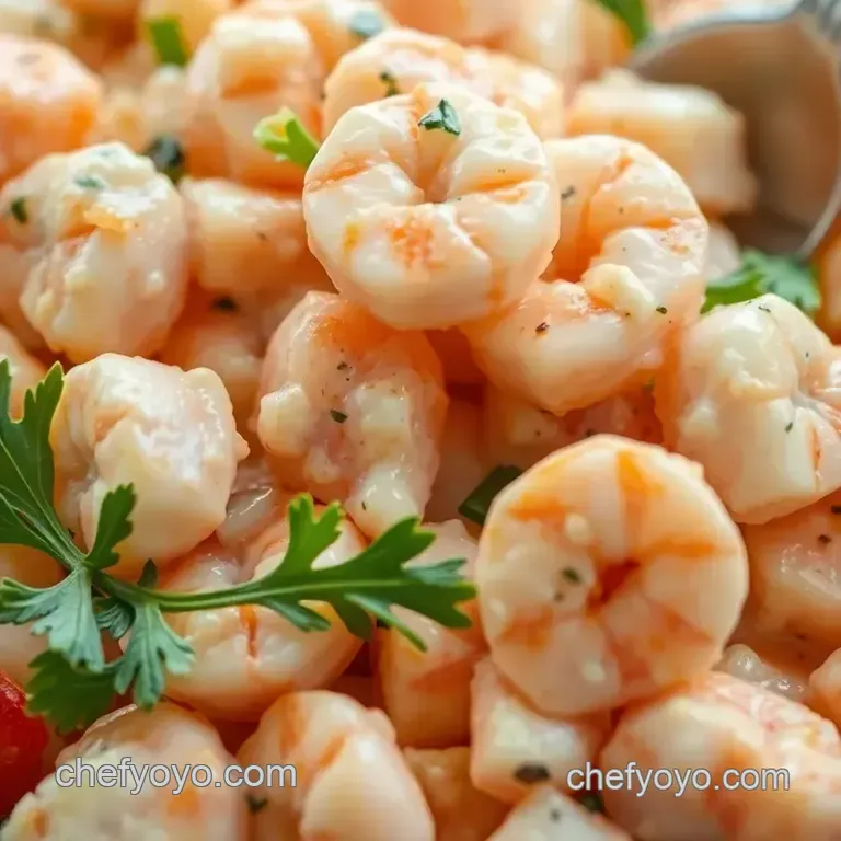 Classic Creamy Shrimp Salad: Shrimp Ahoy! presentation
