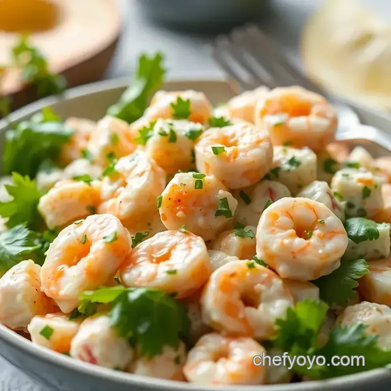 Classic Creamy Shrimp Salad: Shrimp Ahoy!