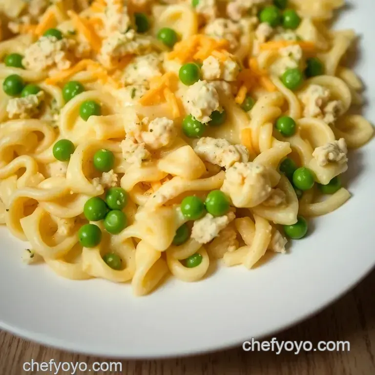Classic Creamy Tuna Casserole: A Cozy Comfort Dish presentation