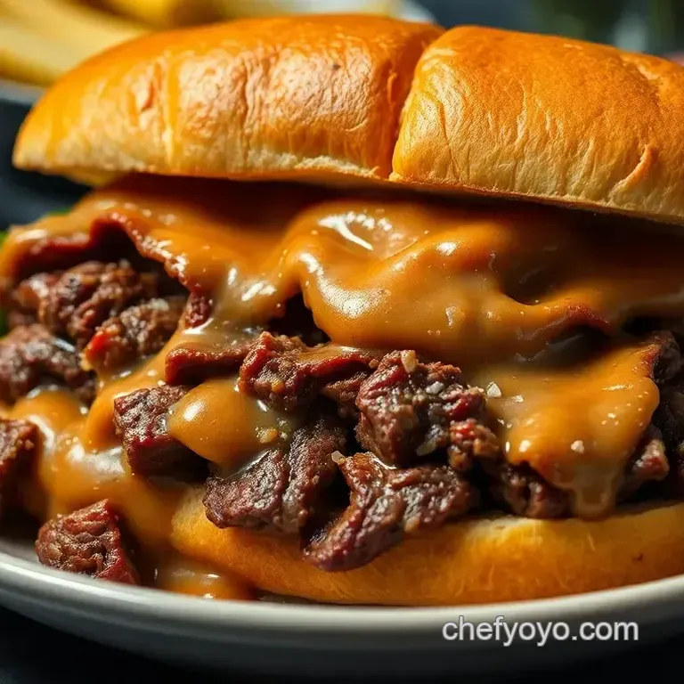 Classic French Dip Sandwiches with Savory Au Jus