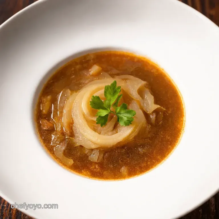 Classic French Onion Soup à la Maison