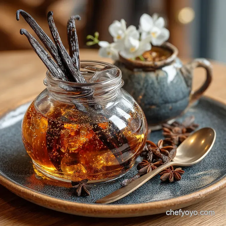 The Classic Baristas Vanilla Syrup Café Quality Homemade presentation