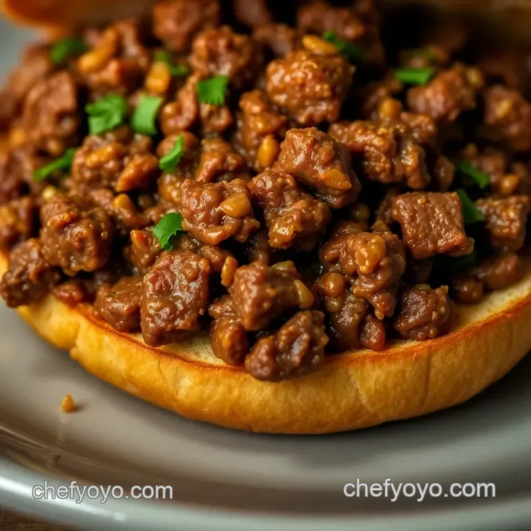 Classic Loose Meat Sandwiches: A Tasty Midwestern Delight presentation