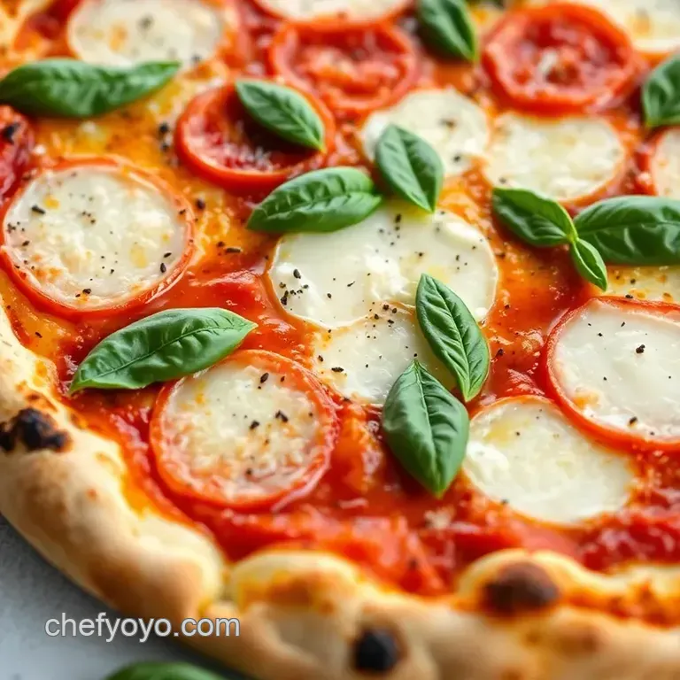 Classic Margherita Pizza (That s *Amore!*) presentation