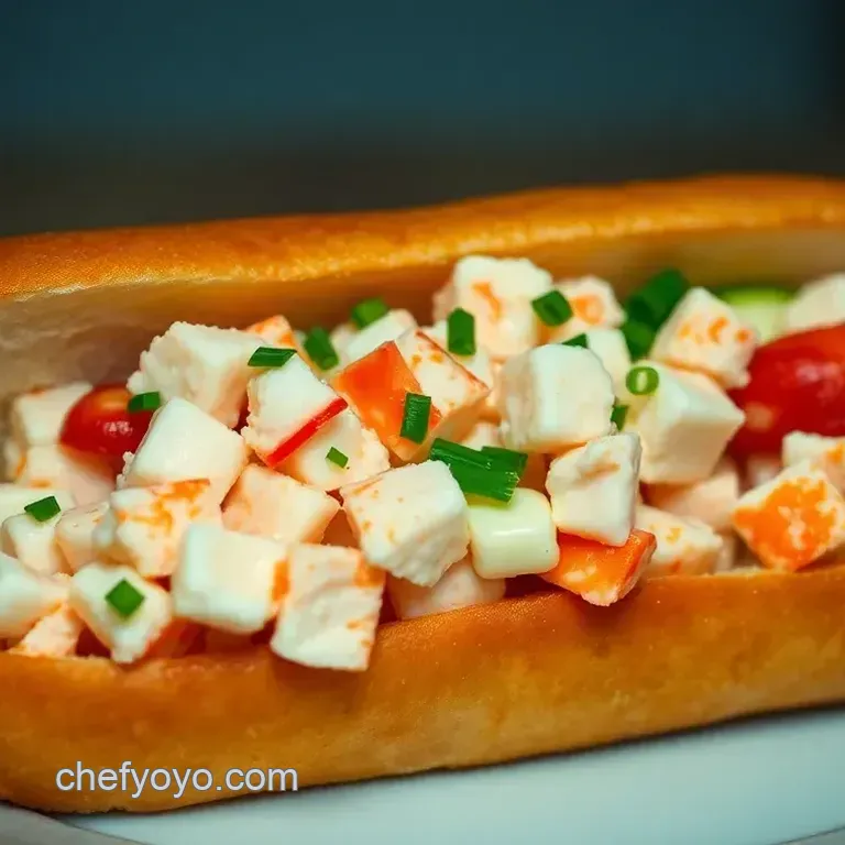 Classic New England Style Lobster Roll