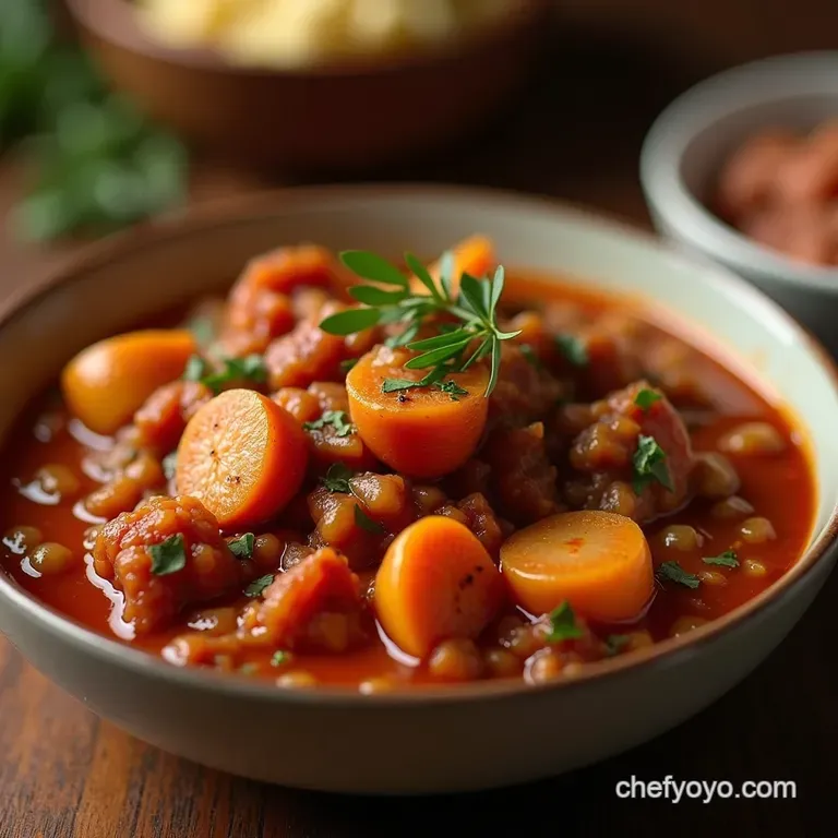 The Sunday Best Truly Classic Slowsimmered Hungarianstyle Goulash presentation