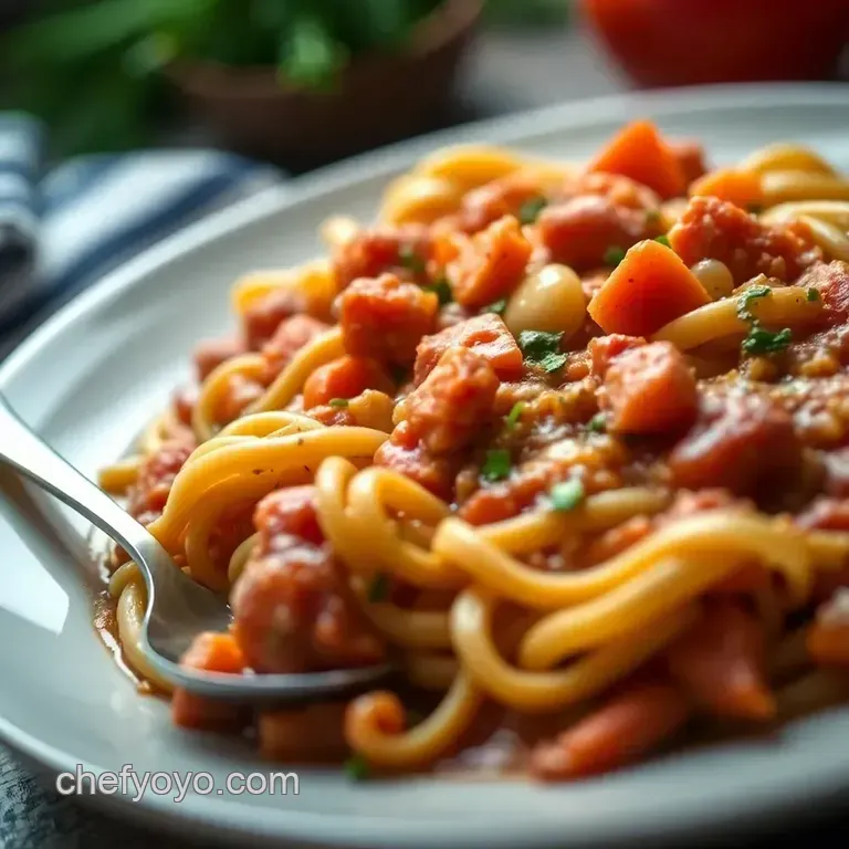 Classic Pasta Fagioli: a Hearty Italian Comfort Dish presentation