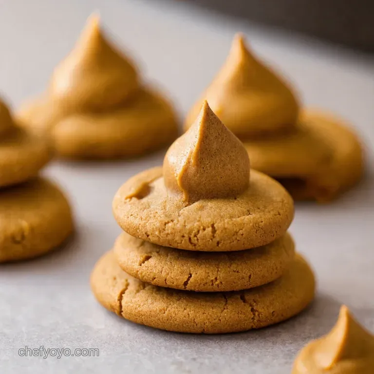 Classic Peanut Butter Kiss Cookies presentation