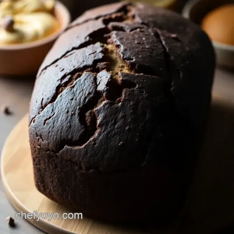 Classic Pumpernickel Bread: the Dark and Delicious Loaf presentation