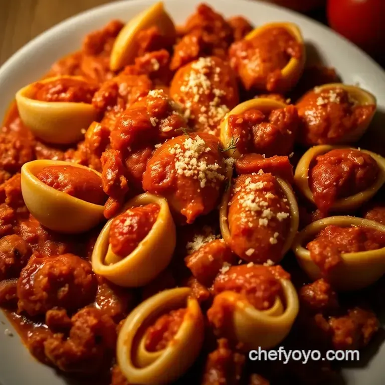 Classic Ricotta and Spinach Stuffed Shells presentation