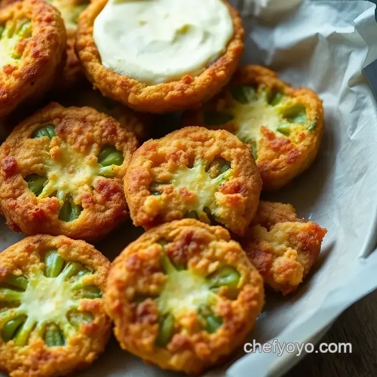 Classic Southern Fried Green Tomatoes presentation