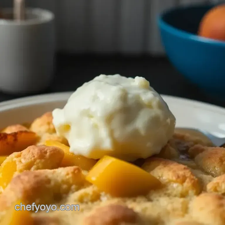Classic Southern Peach Cobbler: A Simple and Irresistible Delight