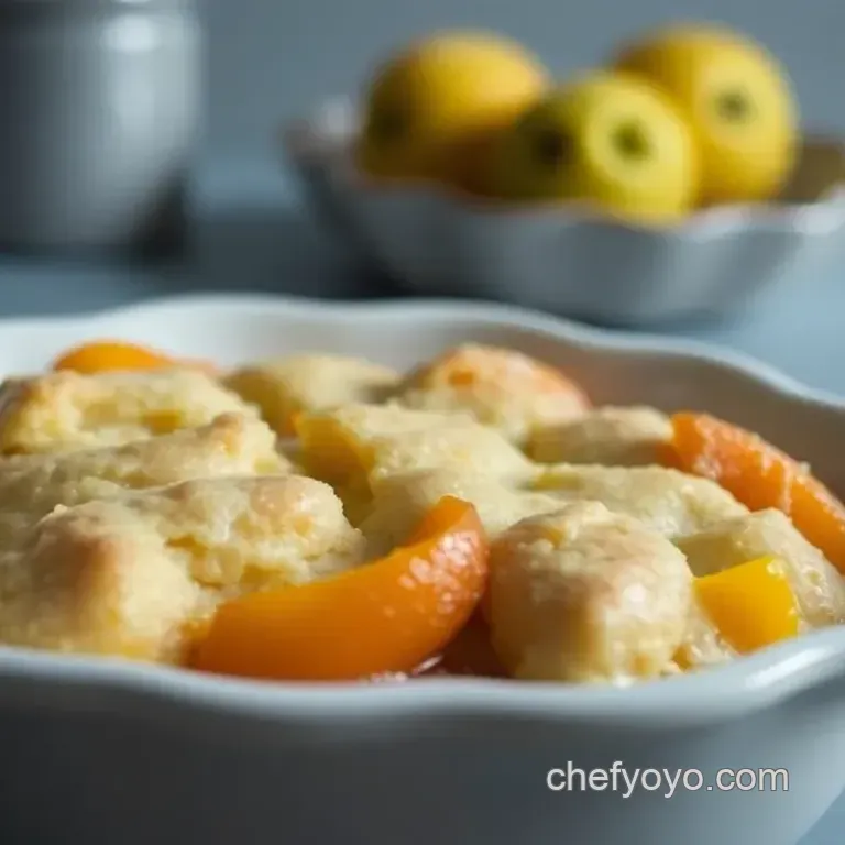 Classic Southern Peach Cobbler
