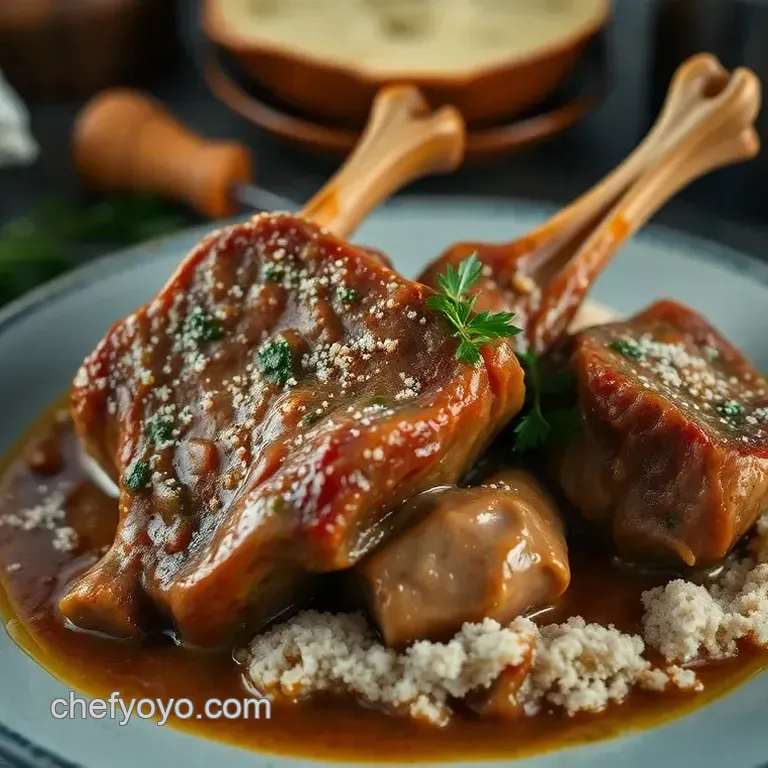 Classic Veal Osso Buco: A Meltingly Tender Delight