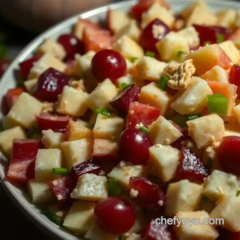Waldorf Salad Recipe: A Classic with a Tangy Twist! Classic Waldorf Salad