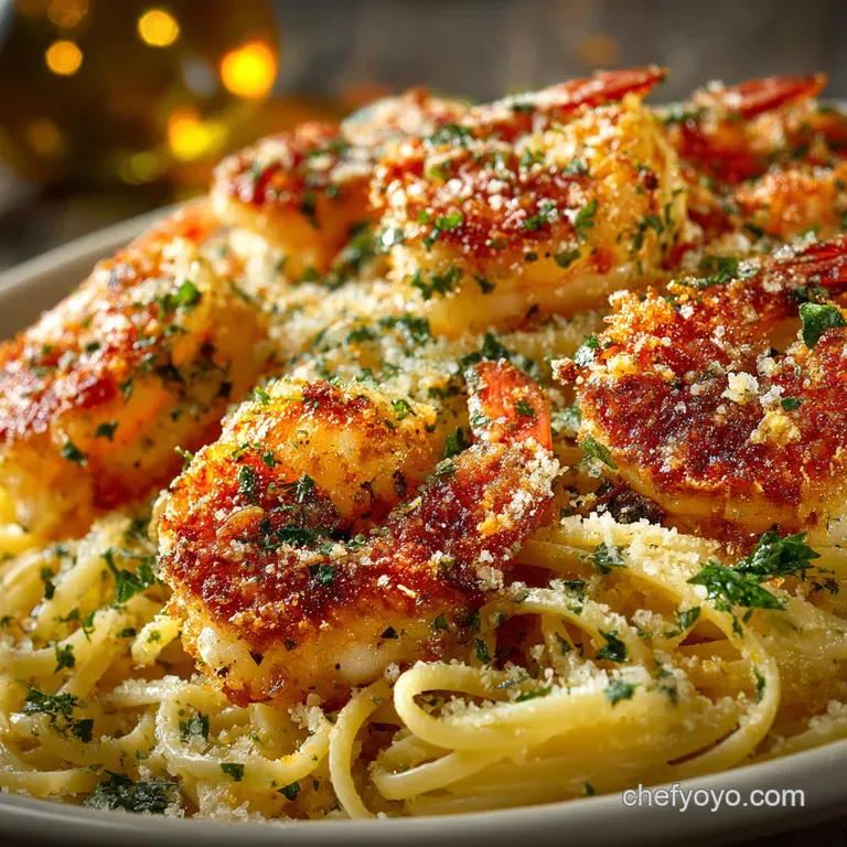 Coastal Breeze Seafood Pasta presentation