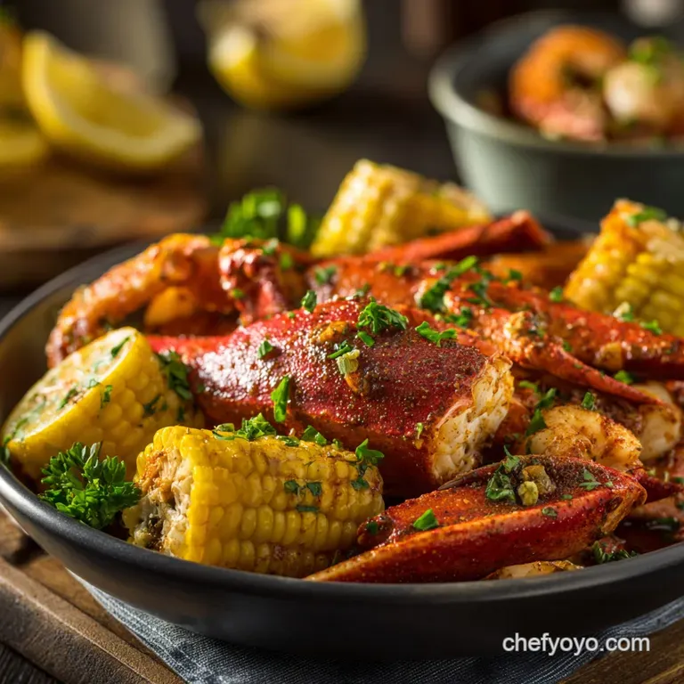 Seafood Boil: Spicy Lemon Butter Feast Recipe