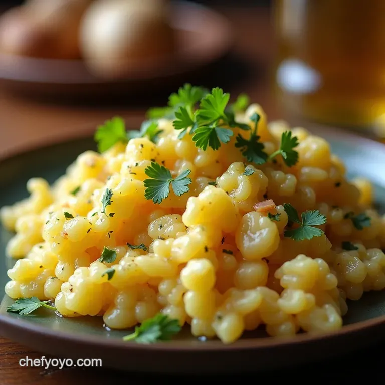 Colcannon Creamy Irish Comfort Food presentation