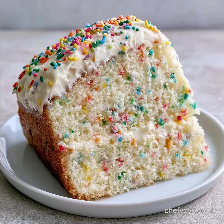 Viral Confetti Dot Cake: Buttery and Colorful