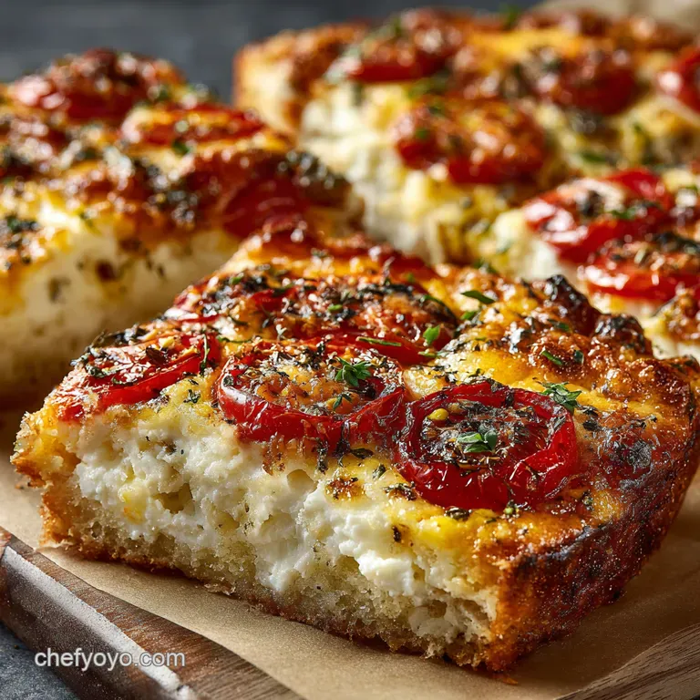 Cottage Cheese Burst Tomato Breakfast Bake