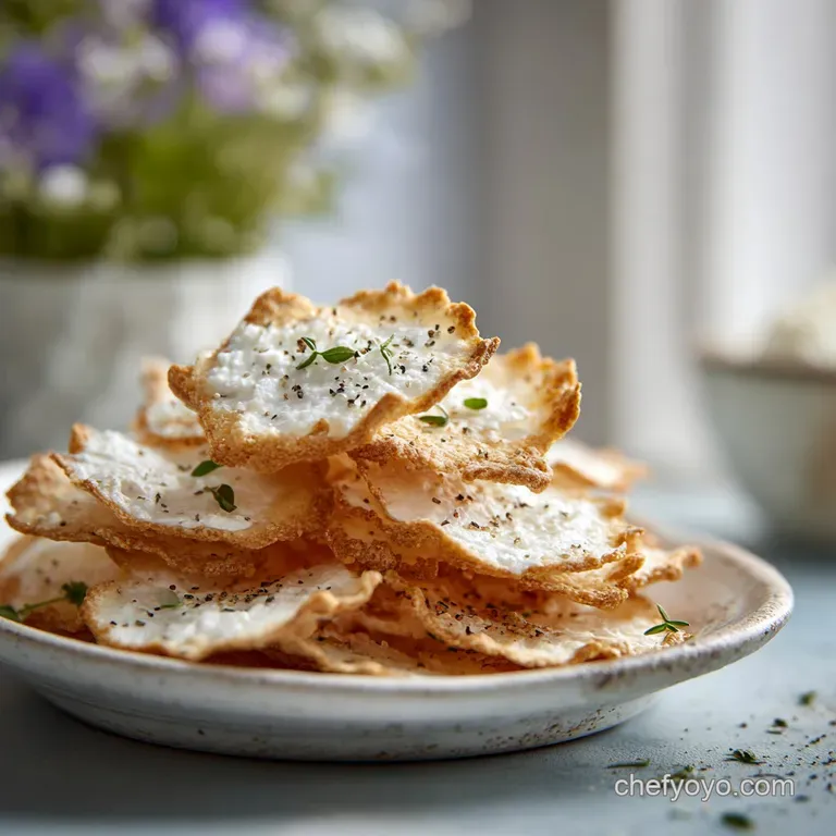 Cottage Cheese Chips: High Protein Crisps