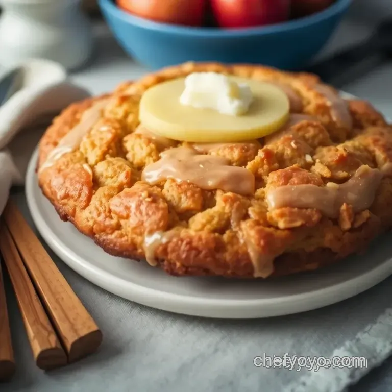 Country Apple Fritter Bread presentation