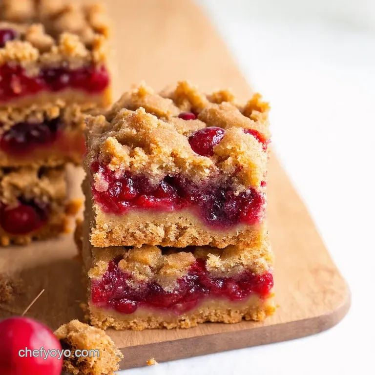 Cranberry Bliss Bars