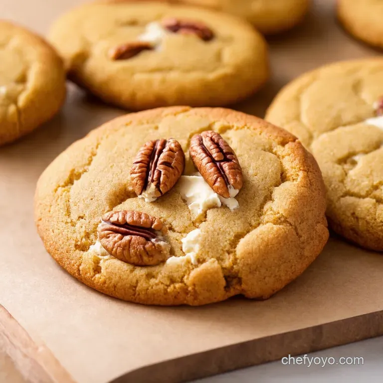 Cream Cheese Pecan Swirl Slice Bake Cookies presentation