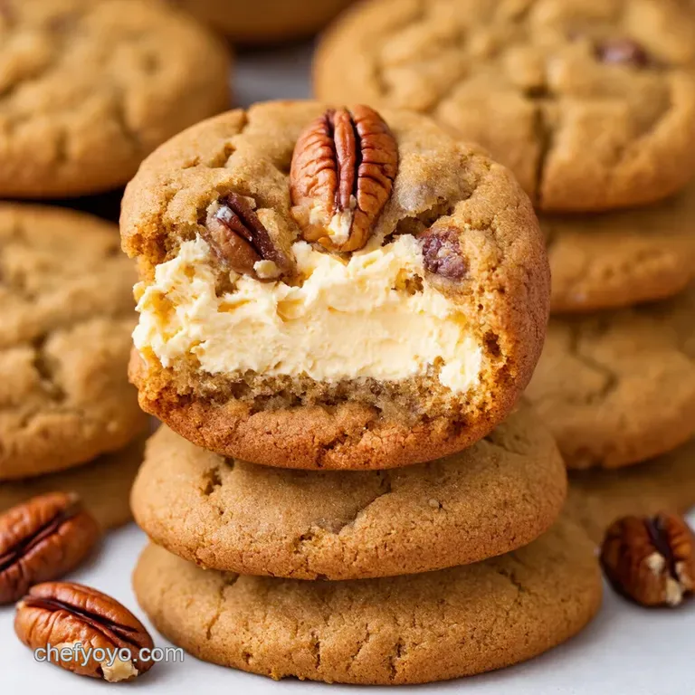 Cream Cheese Pecan Swirl Slice Bake Cookies