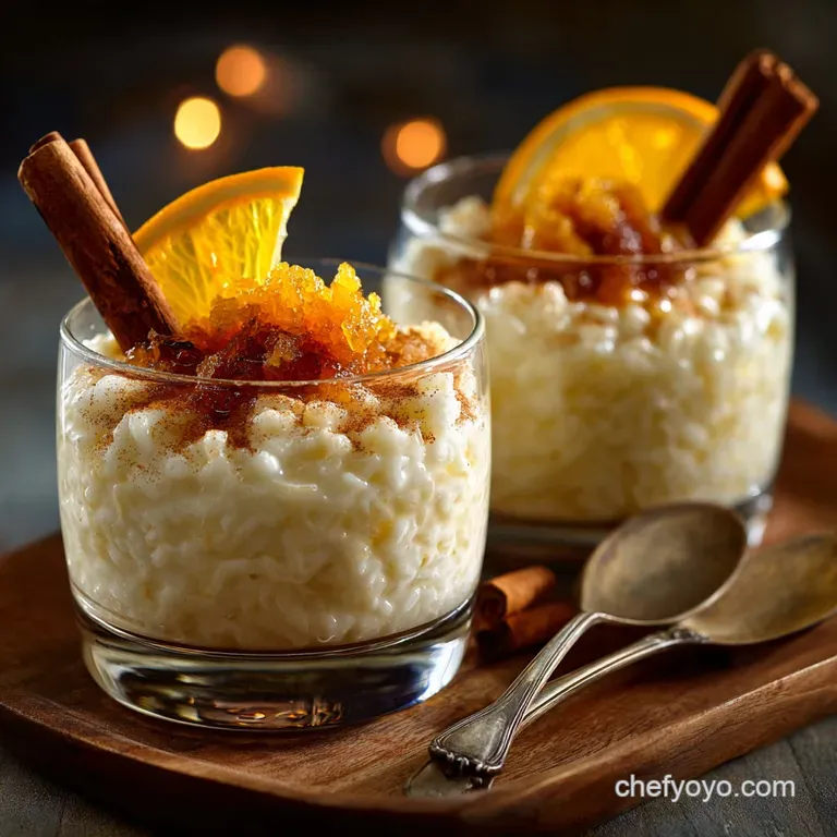 Arroz con Leche: Classic Spanish Citrus Rice Pudding