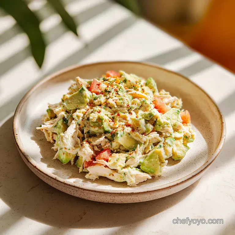Avocado Chicken Salad: Creamy and Healthy