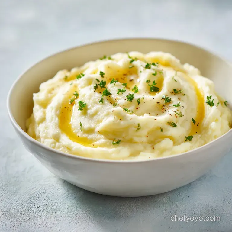 Mashed Potatoes Recipe with Buttermilk and Garlic