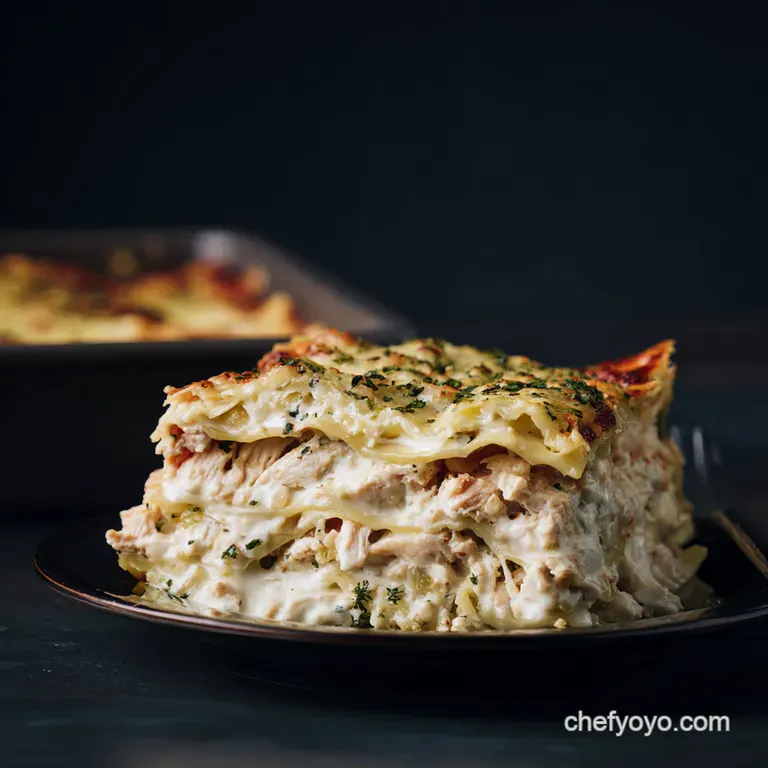 Creamy Chicken and Spinach Lasagna Comfort Food Elevated