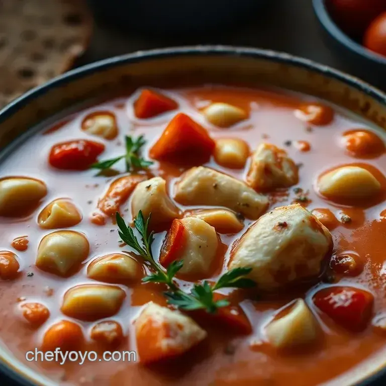 Creamy Chicken Parmesan Soup: A Cozy Italian-Inspired Delight