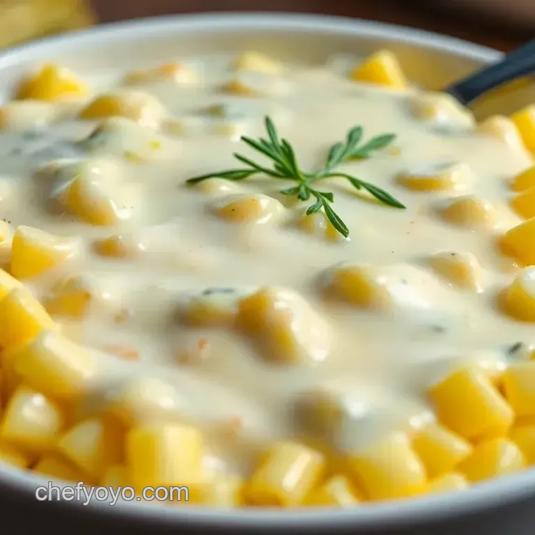 Creamy Corn Delight: A Comforting Side Dish