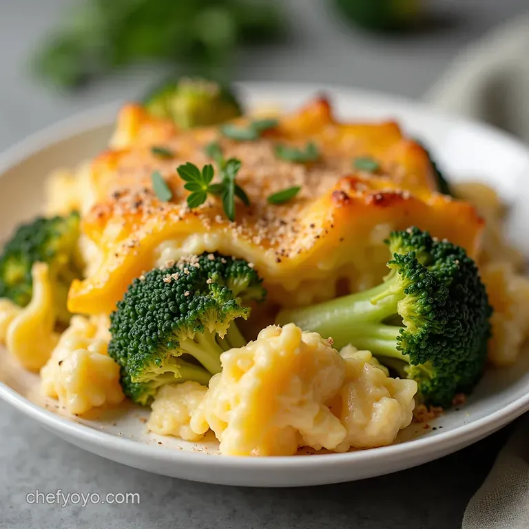 The Ultimate Comfort Bake Cheesy Cottage Cheese Broccoli Casserole