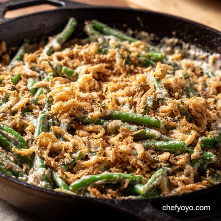Creamy Dreamy Green Bean Casserole