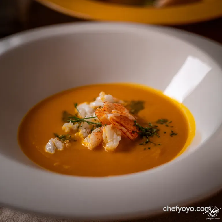 Creamy Dreamy Lobster Bisque A Shell of a Good Time presentation