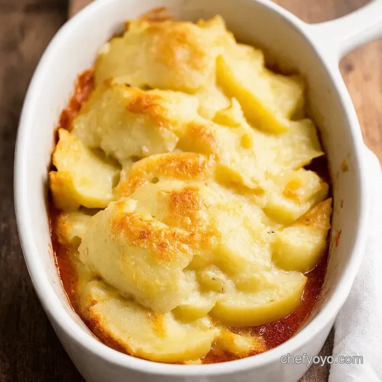 Creamy Dreamy Scalloped Potatoes presentation